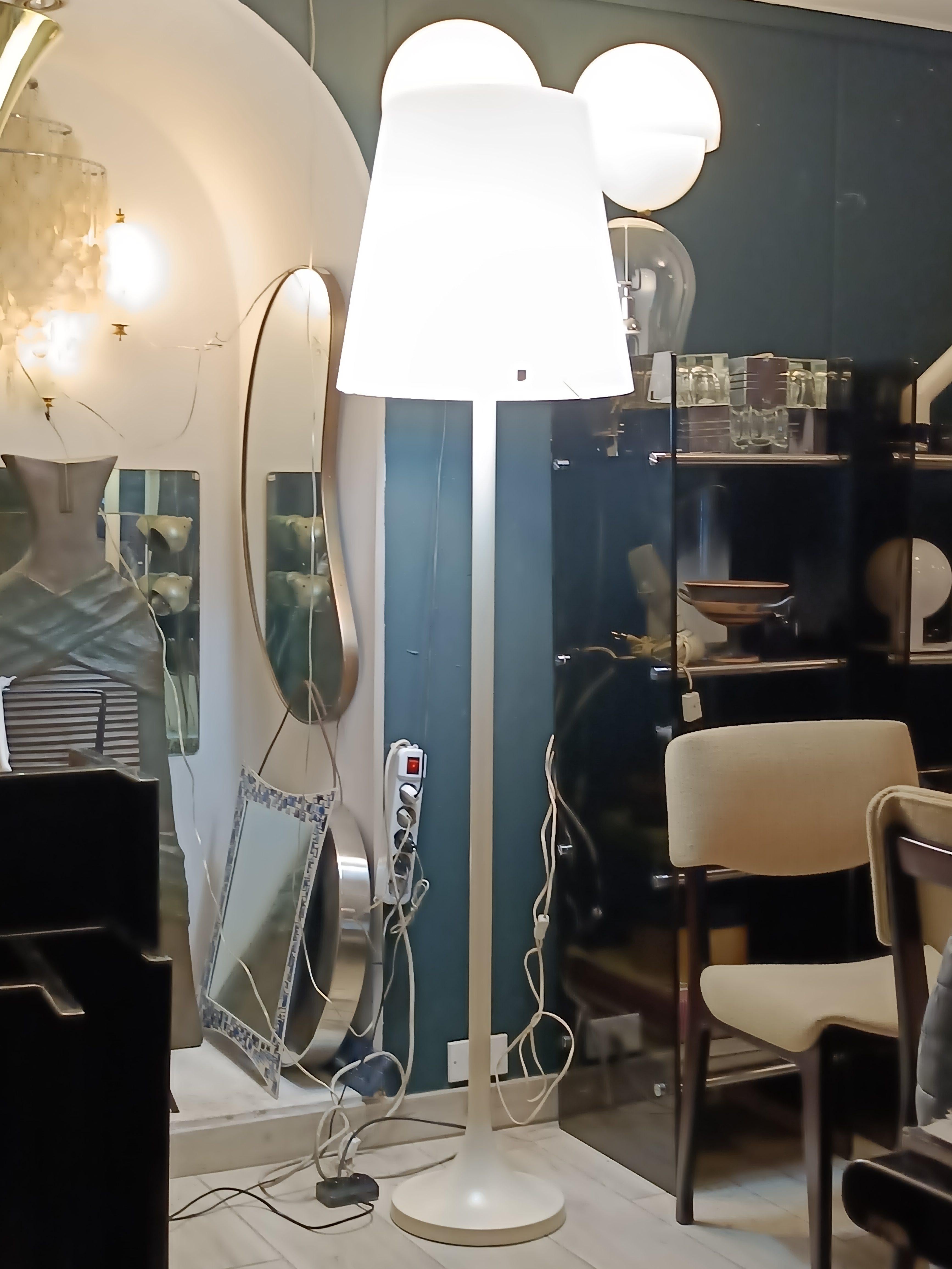 Métal Max Ingrand per Fontana Arte Lampada da Terra Mod.2482, Italia 1960s en vente