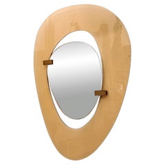 Max Ingrand for Fontana Arte Raro Wall Mirror, Italy 1958