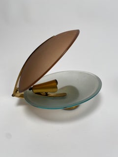Max Ingrand, Rara coppia di lampade da tavolo per Fontana Arte, Italia, anni '50