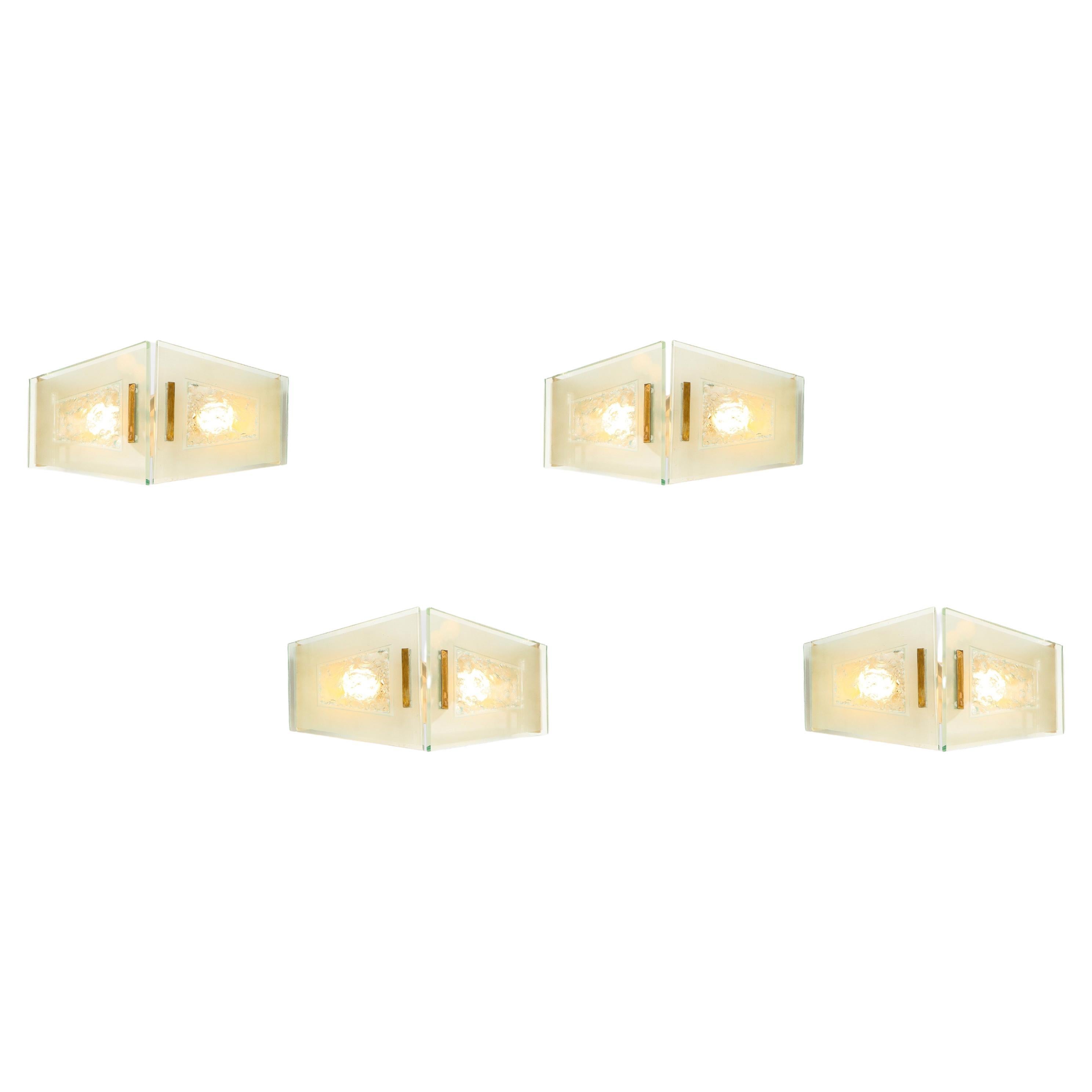 Max Ingrand Rare Pairs of Sconces Model 2373  For Sale