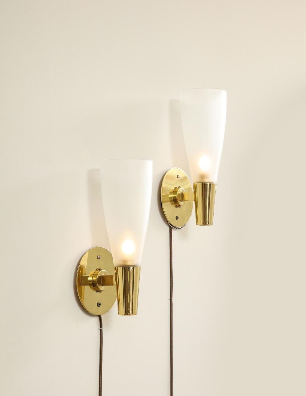 Mid-Century Modern Max Ingrand Sconces For Sale