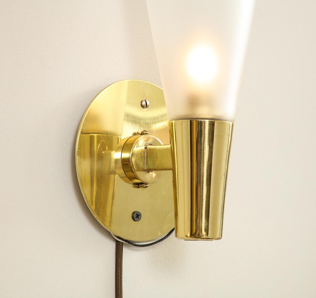 Max Ingrand Sconces In Good Condition For Sale In New York, NY