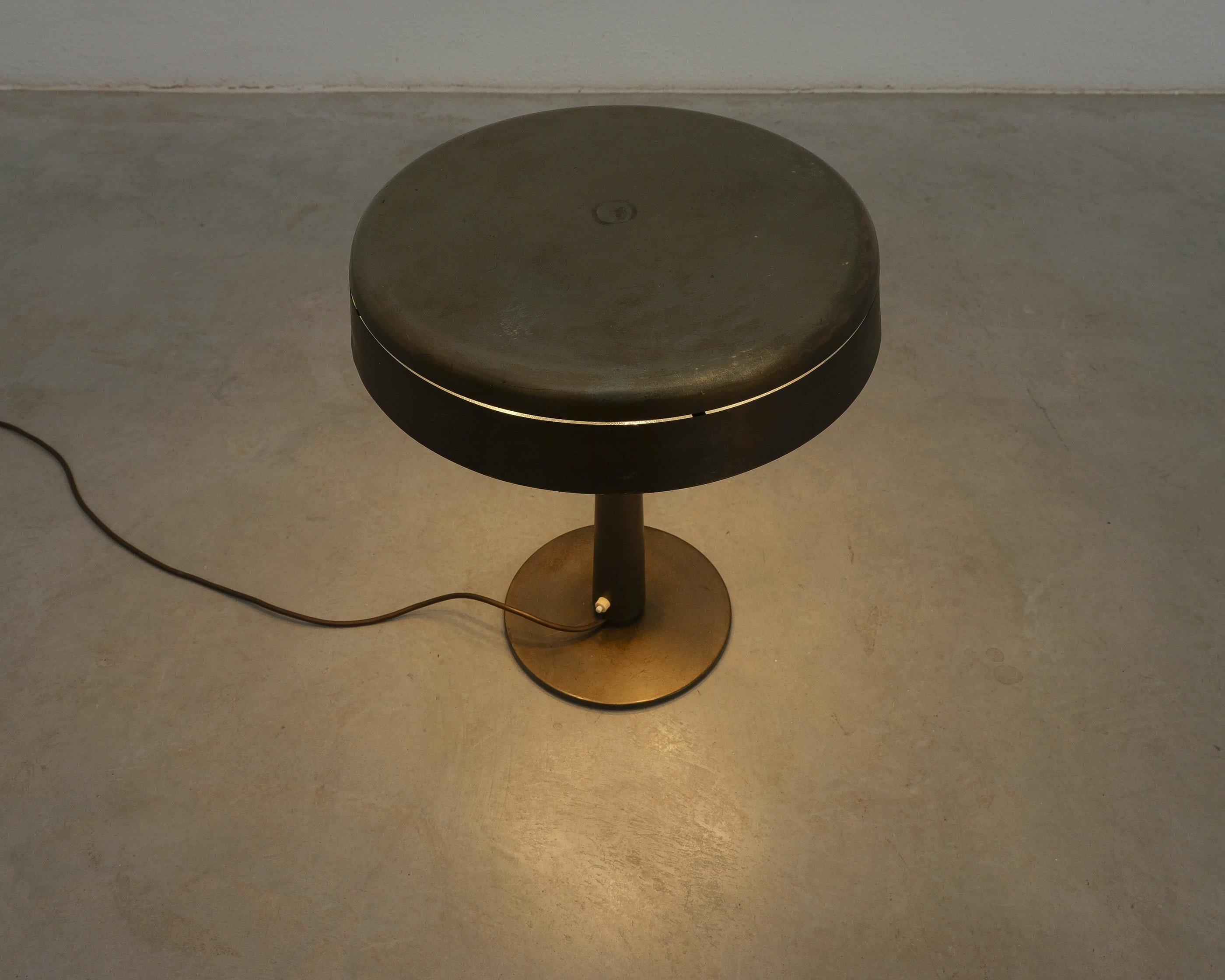 Max Ingrand Lámpara de Sobremesa Latón Vidrio Mod. 2278, Italia 1960 en venta 4