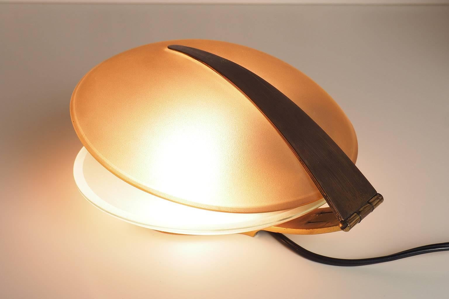 Mid-20th Century Max Ingrand's Table Lamp Sublime Design for Fontana Arte, Milano, 1960 For Sale