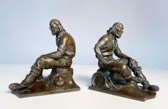 Pair of Miner Bookends