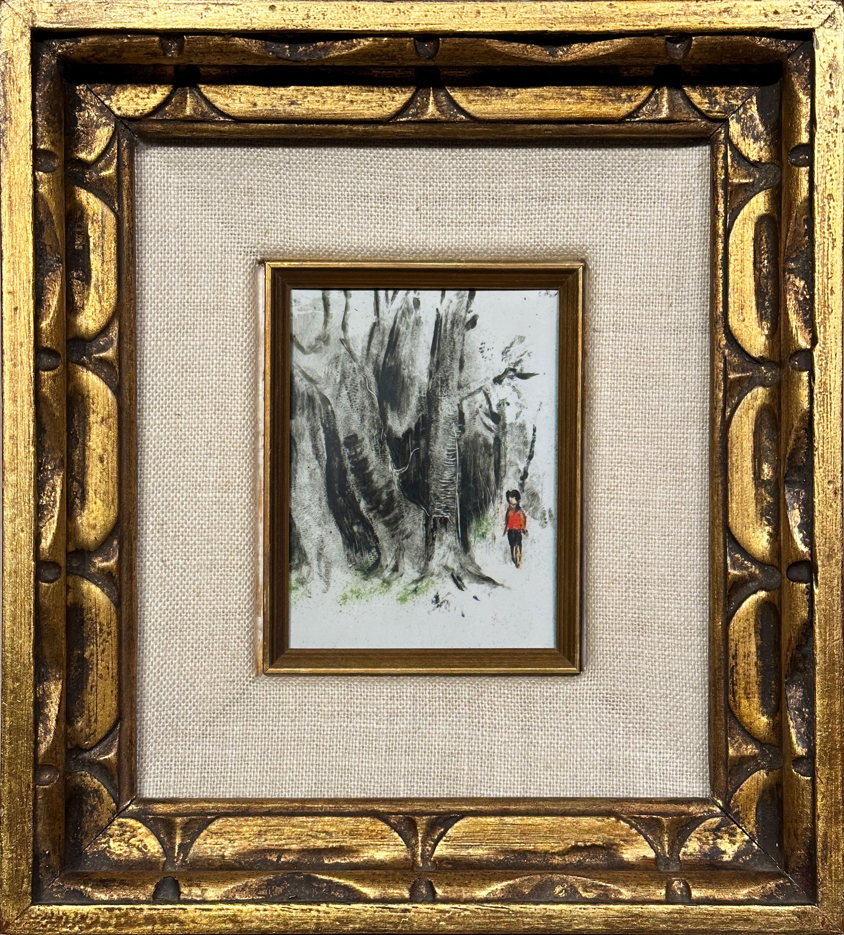 Max Karp Figurative Painting - Trees