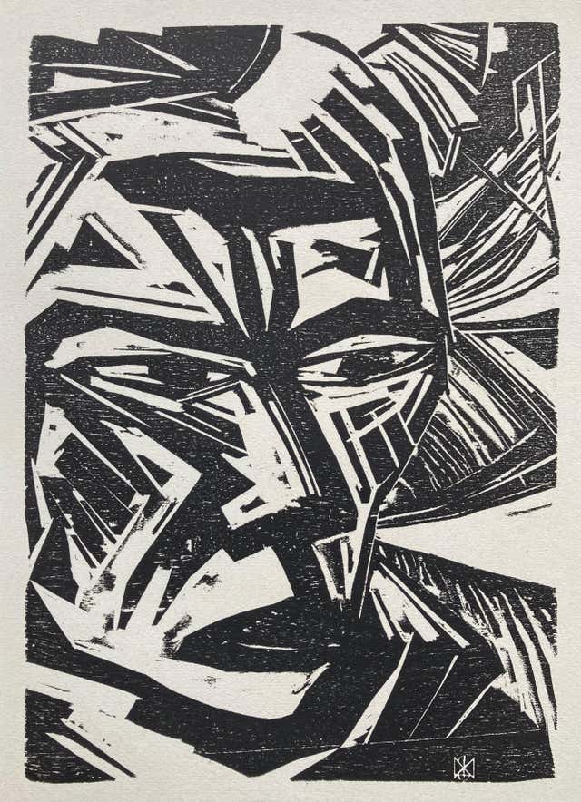 Christian Rohlfs - TOD MIT DEM SARG (Death with a Coffin) at 1stDibs ...