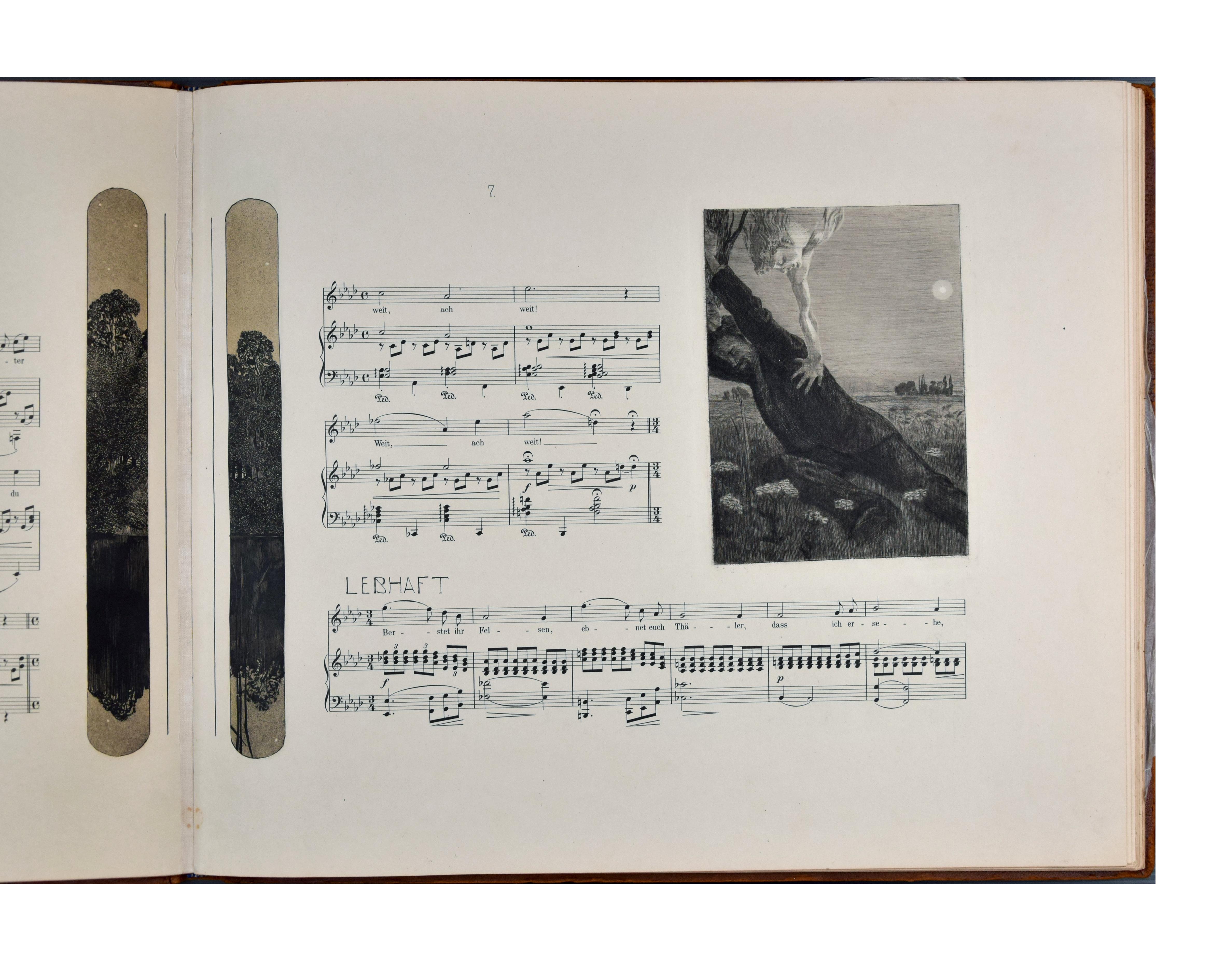 Brahms-Phantasie - Rare Portfolio of 41 Engravings by Max Klinger - 1894 For Sale 4