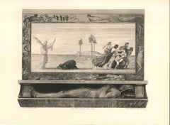 Der Tod als Heiland - Original Etching by Max Klinger - 1882-85