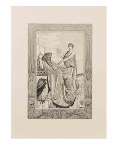 Jupiter und Venus – Radierung von Max Klinger – Jupiter und Venus – 1909