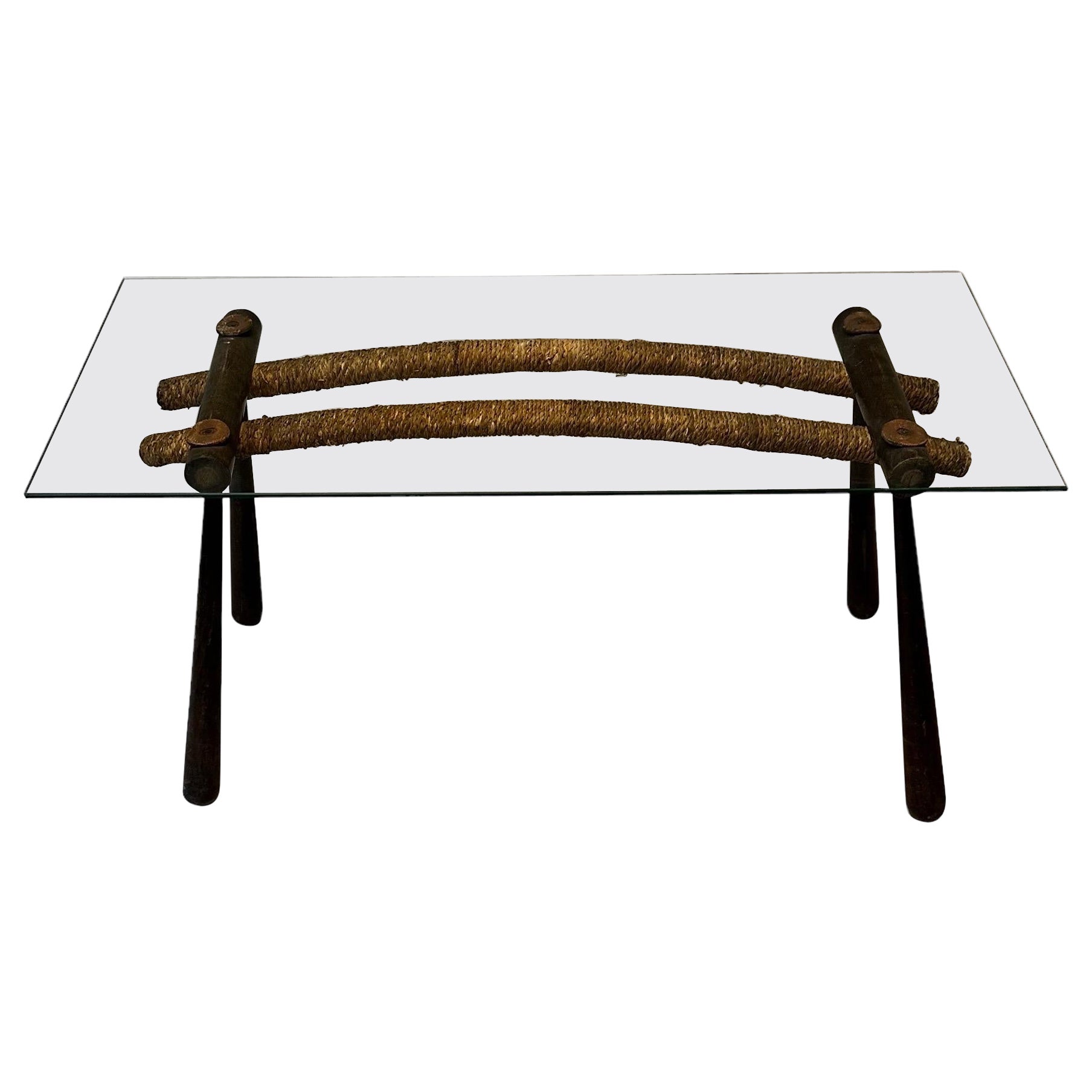 Max Kment Coffee Side Table Organic Style, Austria 1950s For Sale