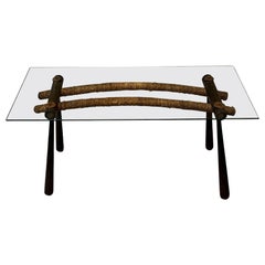 Max Kment Coffee Side Table Organic Style, Austria 1950s