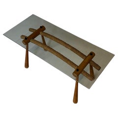 Max Kment Coffee Side Table Organic Style, Austria 1950s