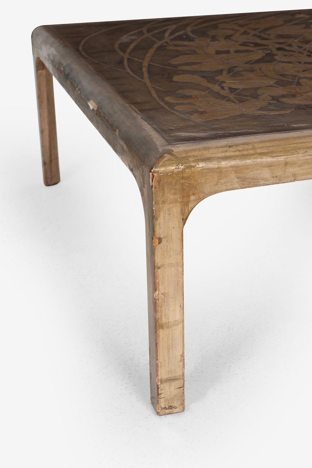 Mid-Century Modern Max Kuehn Rectangular Coffee Table 1940's For Sale