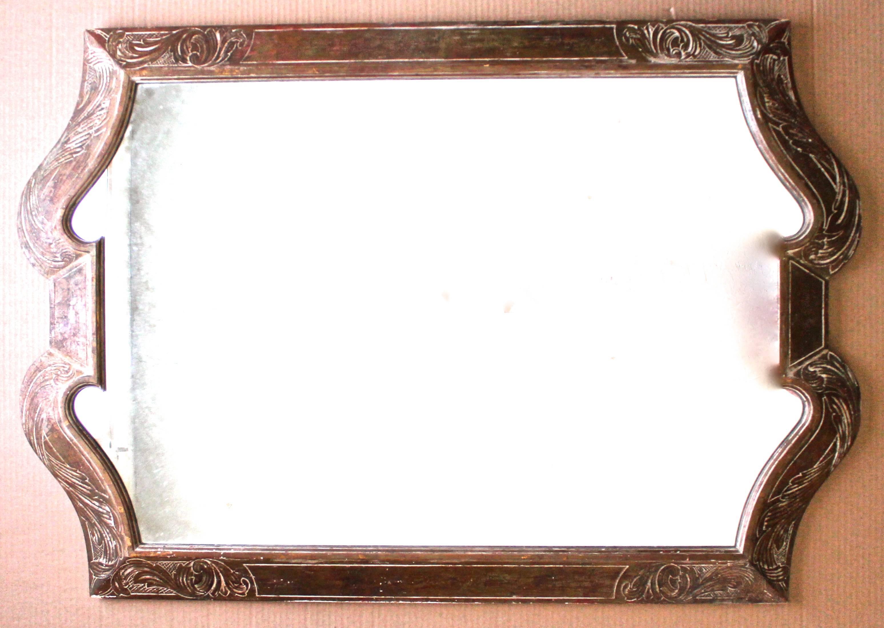 American Max Kuehne style Hollywood Regency Mirror For Sale