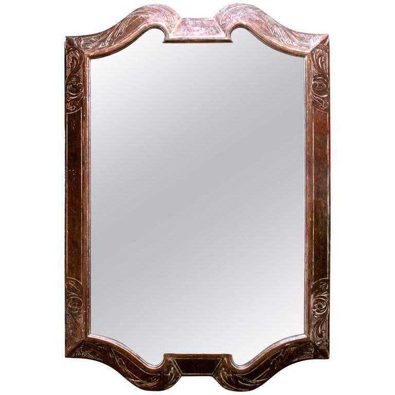 Max Kuehne style Hollywood Regency Mirror For Sale
