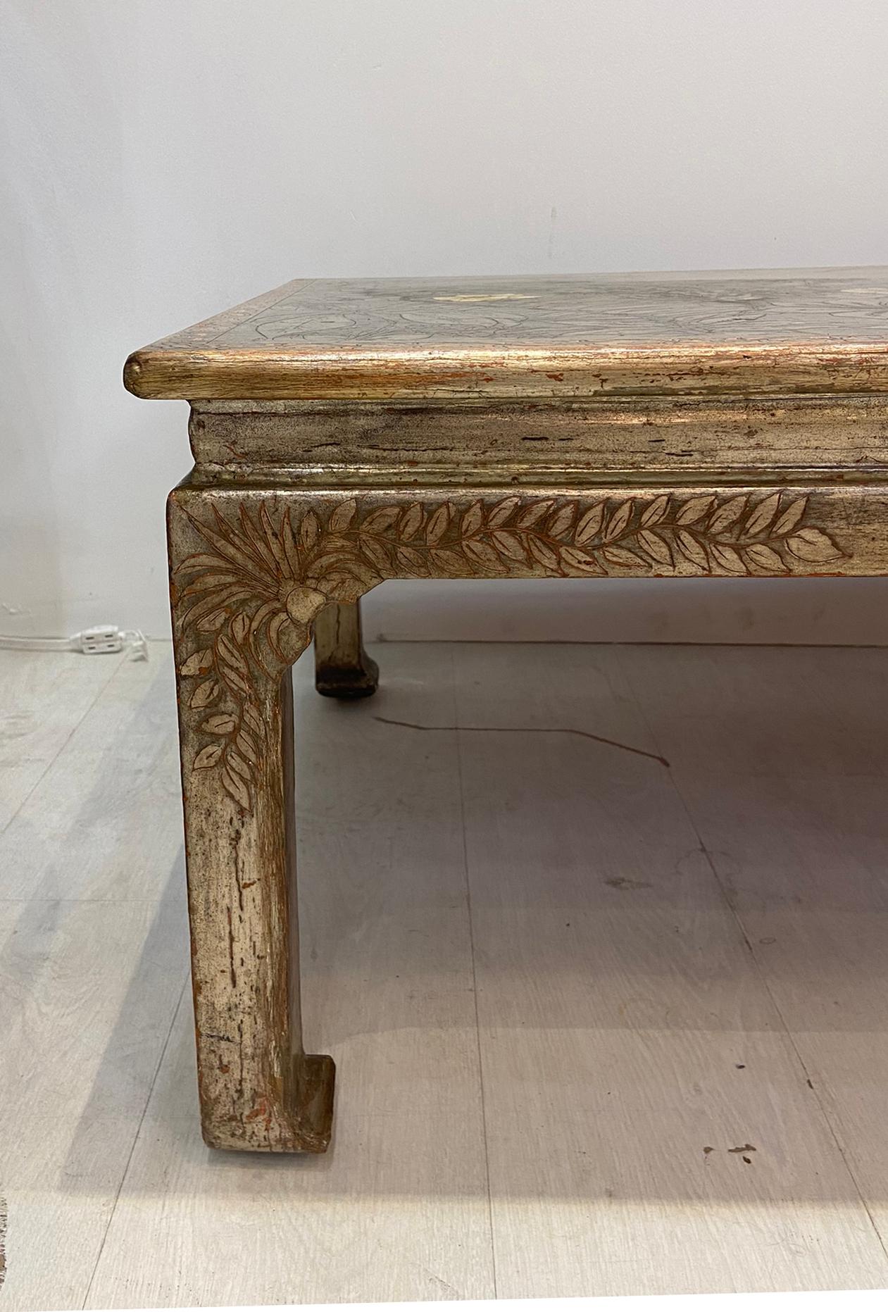 Max Kuehne Chinese Ming Style Coffee Table In Good Condition For Sale In West Palm Beach, FL