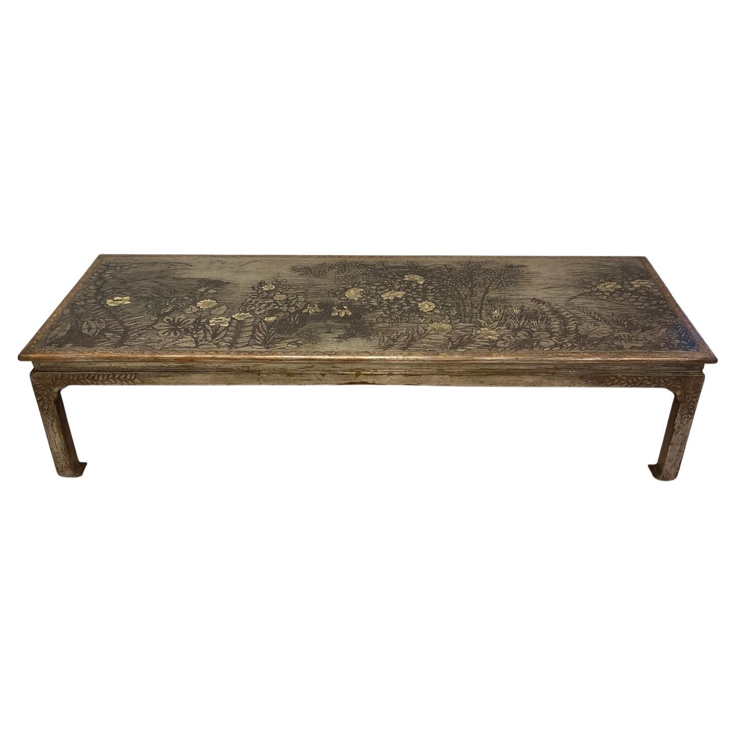 Max Kuehne Chinese Ming Style Coffee Table  For Sale