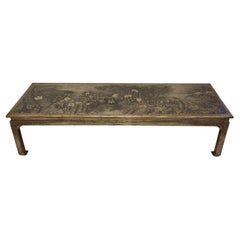 Used Max Kuehne Chinese Ming Style Coffee Table 