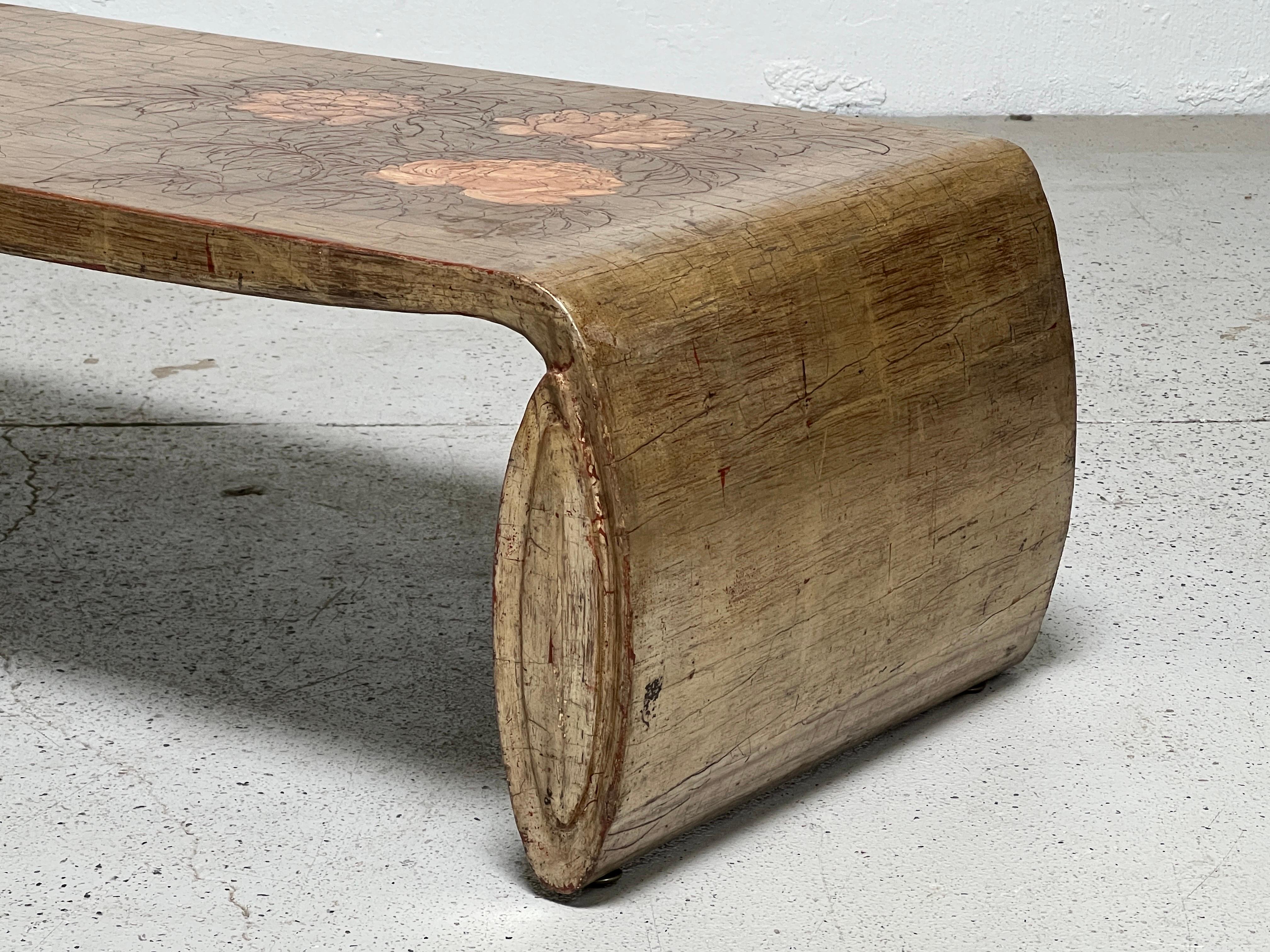 Max Kuehne Gilt Wood Coffee Table, 1935 For Sale 8