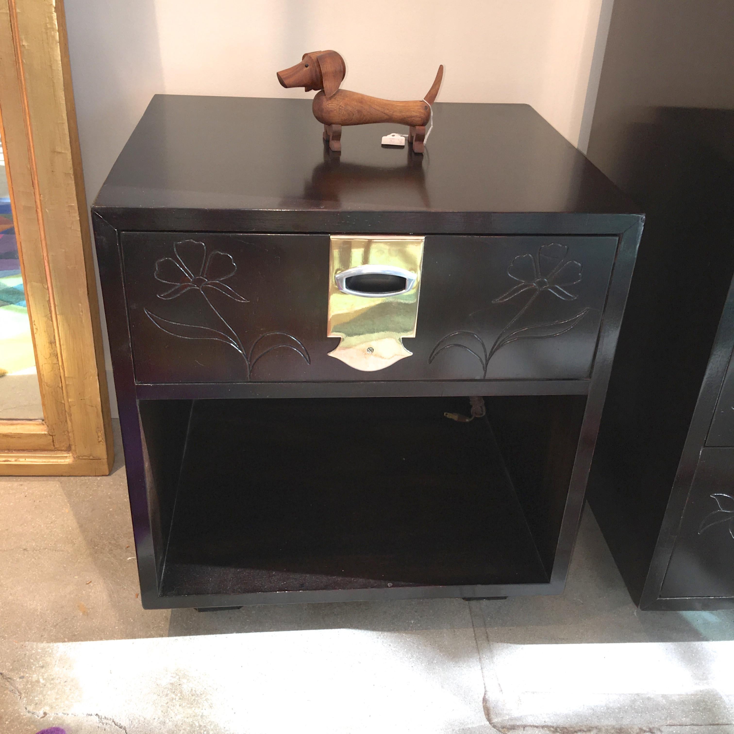 Max Kuehne Style Nightstand by Henredon For Sale 9