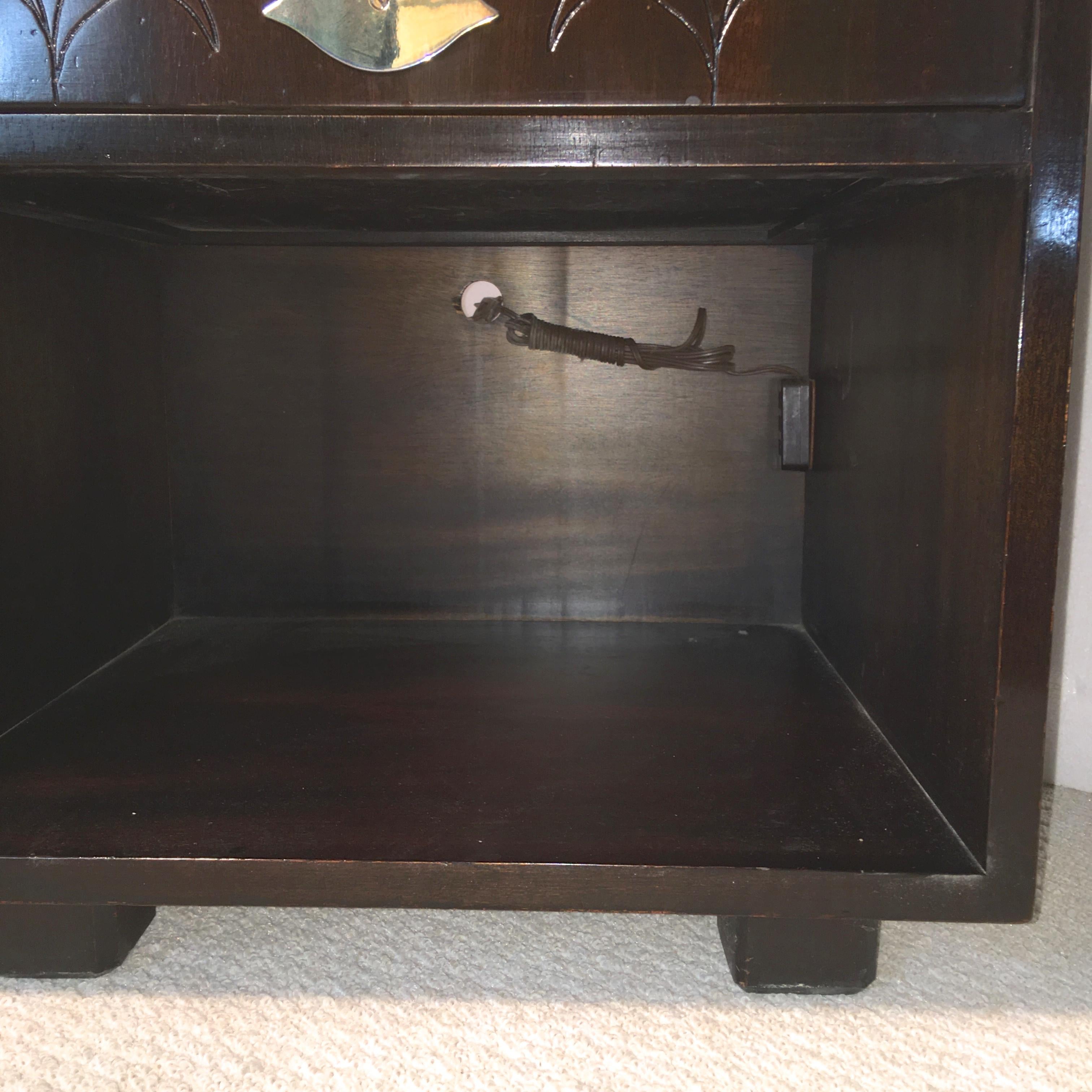 American Max Kuehne Style Nightstand by Henredon For Sale