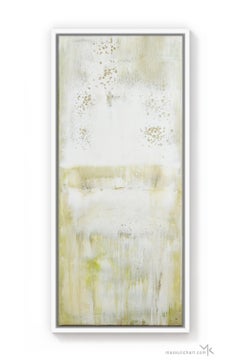 Lemon Sparkle, Painting, Acrylic on Canvas