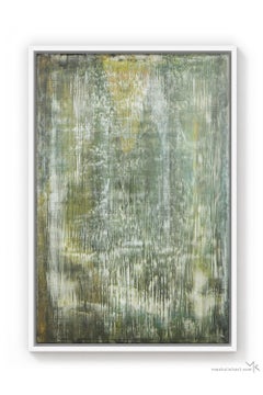 Soft Malachite, Painting, Acrylic on Canvas