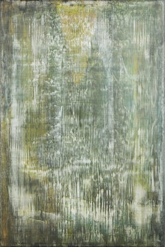 Soft Malachite, Painting, Acrylic on Canvas