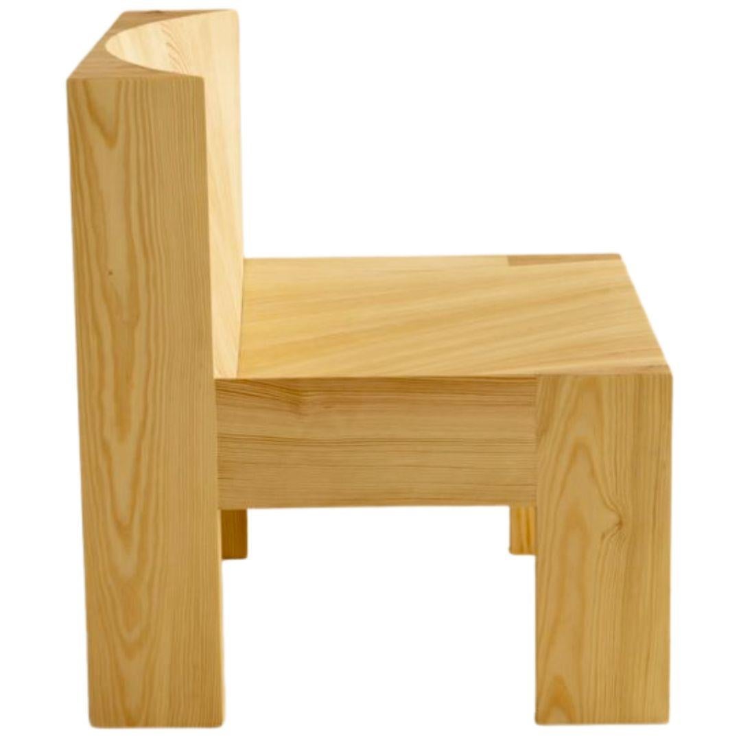 Max Lamb '005' Lounge Chair in Solid Finnish Pine Wood for Vaarnii For Sale 5