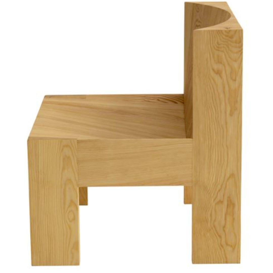 Max Lamb '005' Lounge Chair in Solid Finnish Pine Wood for Vaarnii For Sale 2