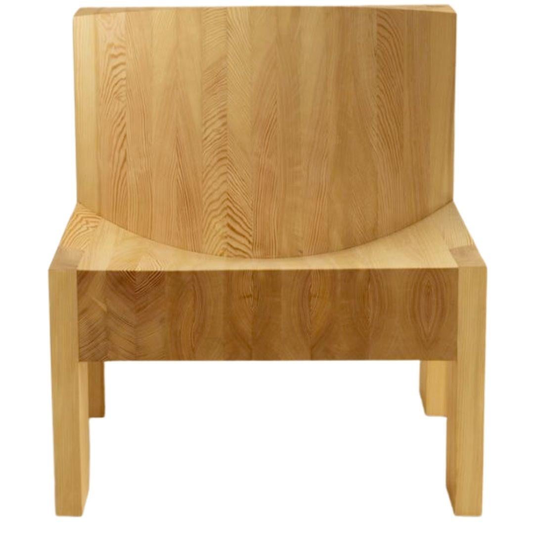 Max Lamb '005' Lounge Chair in Solid Finnish Pine Wood for Vaarnii For Sale 3