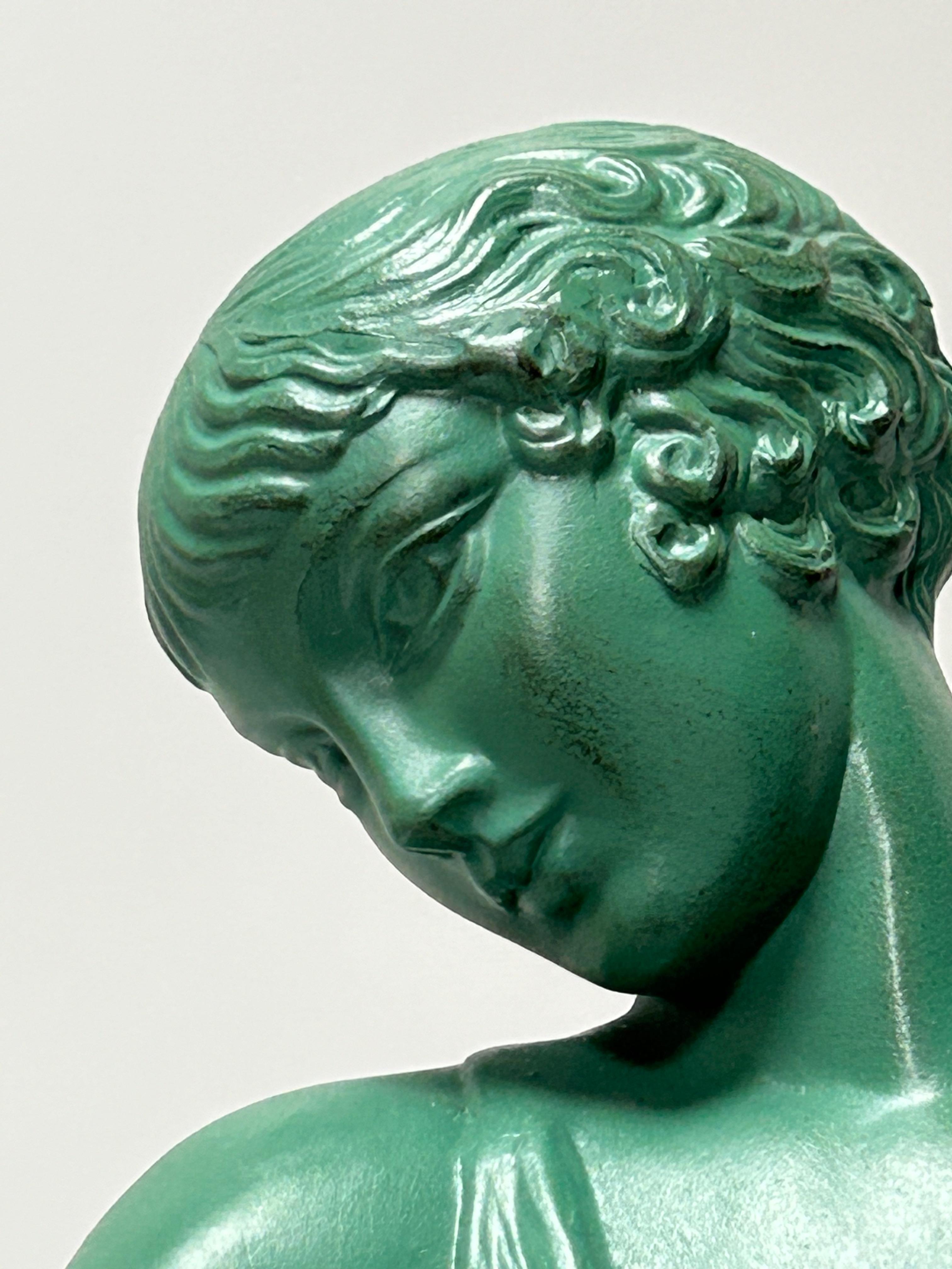 Max Le Verrier Scultura Art Deco di Le Faguays in vendita 6