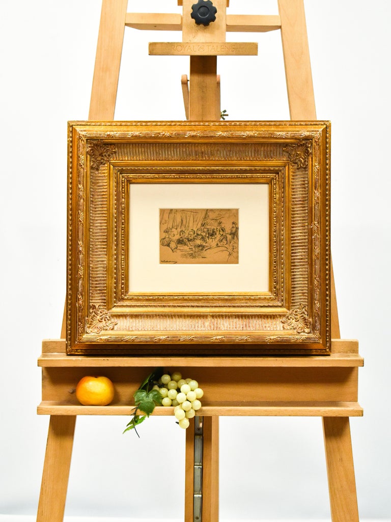 Companionship- Max Liebermann - 1893 - Impressionism - German - Lovis Corinth - Impressionist Painting by Max Liebermann