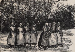 Dutch Girls  Holländische Mädchen - German Impressionism Dutch Girls