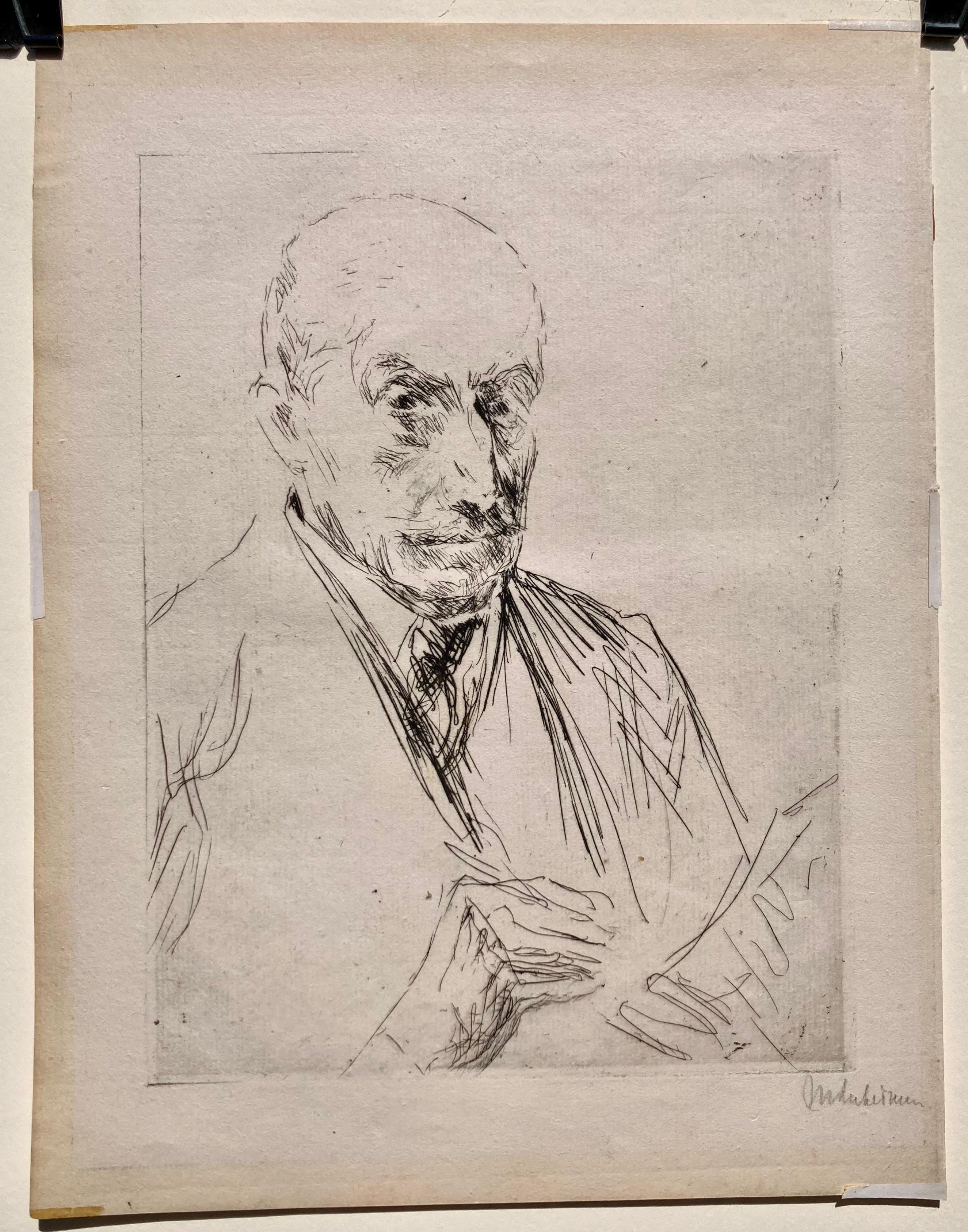 Autorretrato - Print de Max Liebermann
