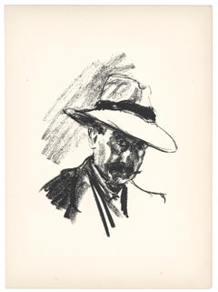 "Self Portrait" original lithograph