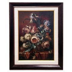 Max Luber (Munich 1879-1950) Floral Still Life; Oil on Canvas