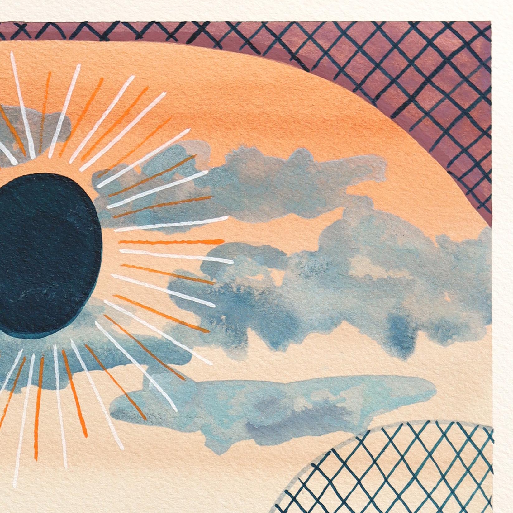 Max Manning is a Houston-based painter whose practice he describes as “algorithmic abstraction”, studio-built systems that he deliberately disrupts to create compositions where loosely figurative fragments, patterns, and color fields collide.