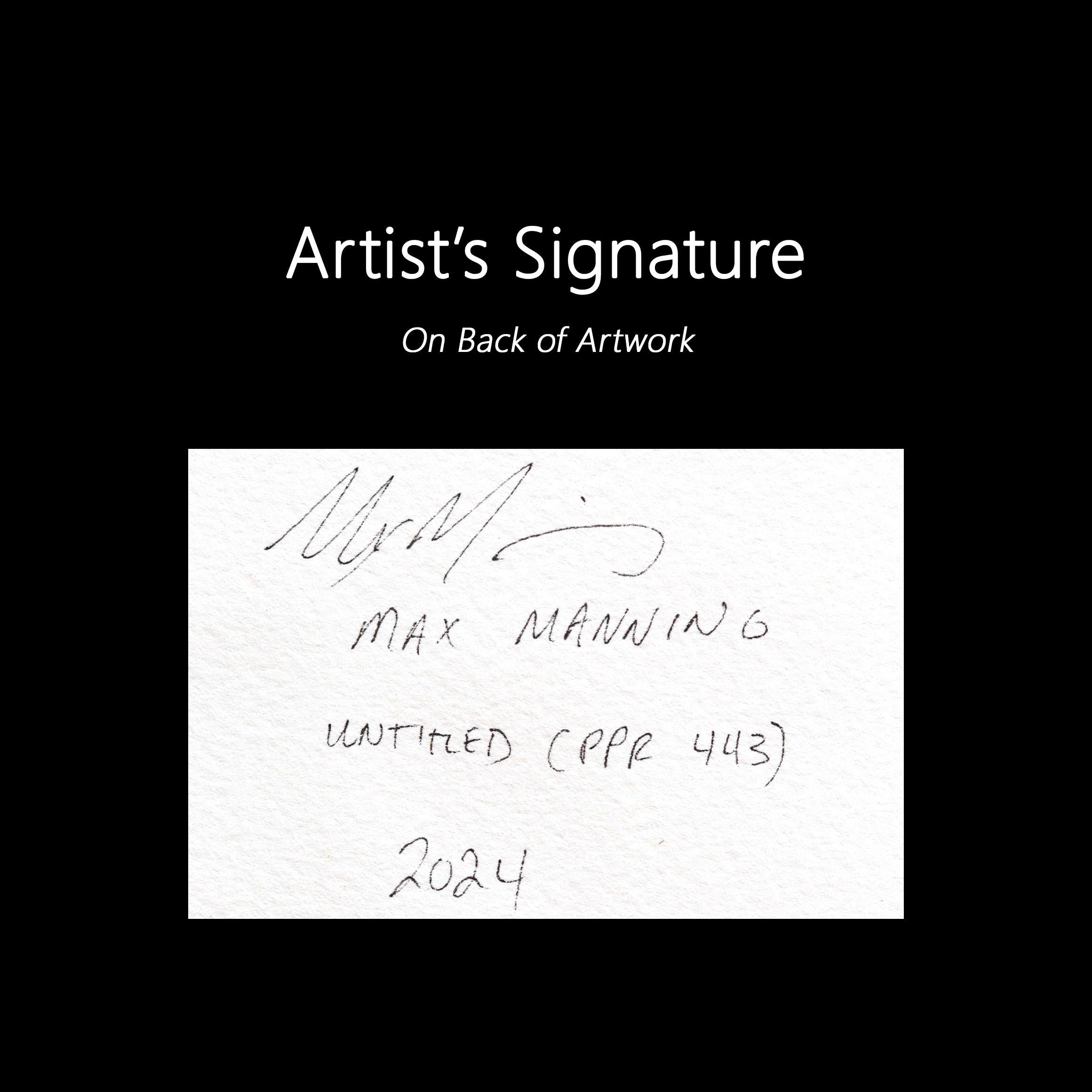 Untitled (PPR443) - Original Colorful Surrealist Abstract Mixed Media Artwork For Sale 4