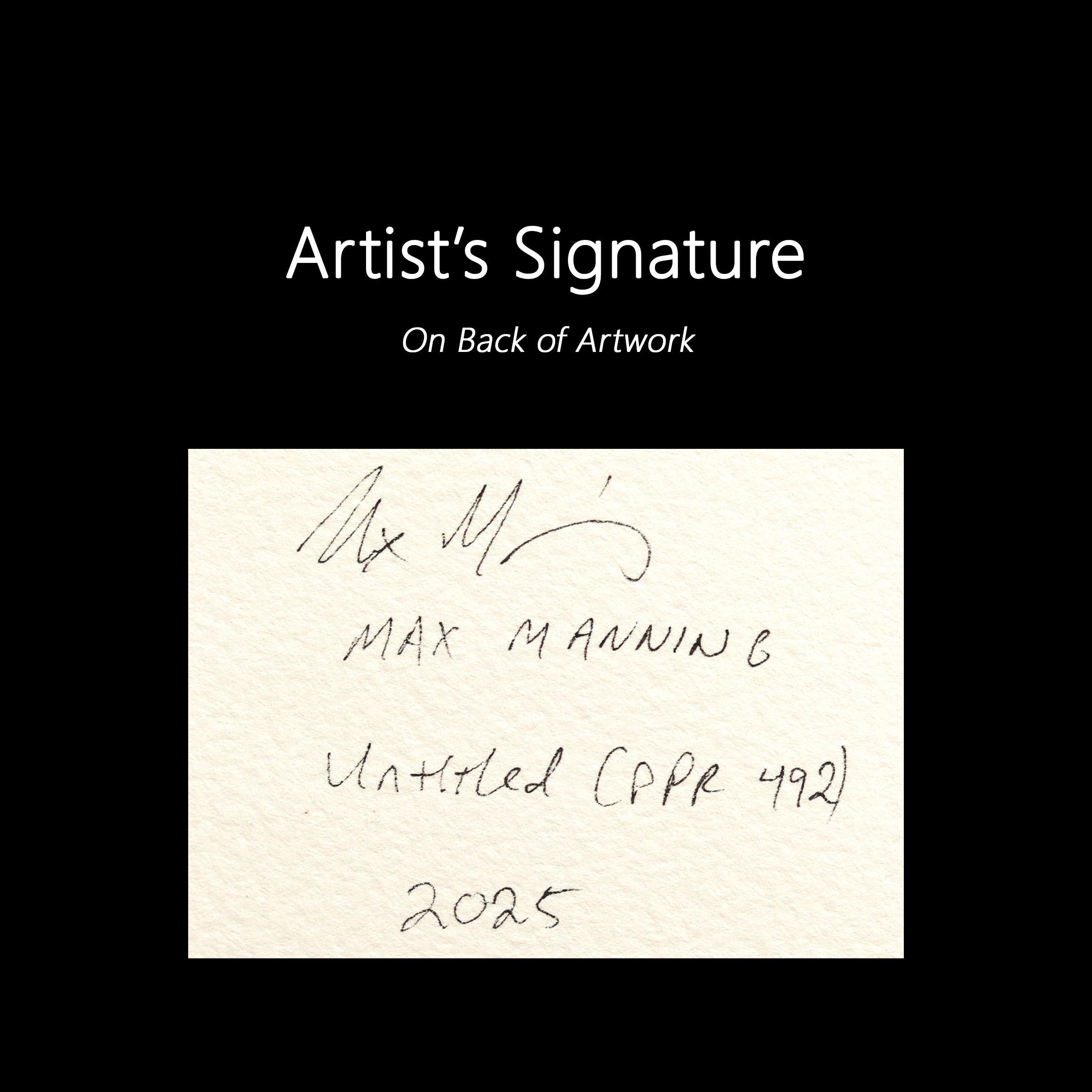 Untitled (PPR492) - Original Colorful Surrealist Abstract Mixed Media Artwork For Sale 4