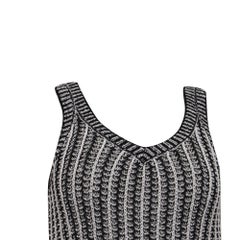 Max Mara Arrigo Sleeveless Striped Knitted Top in Multicolor Cotton