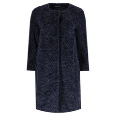 Max Mara Astrakhan-Effect Coat