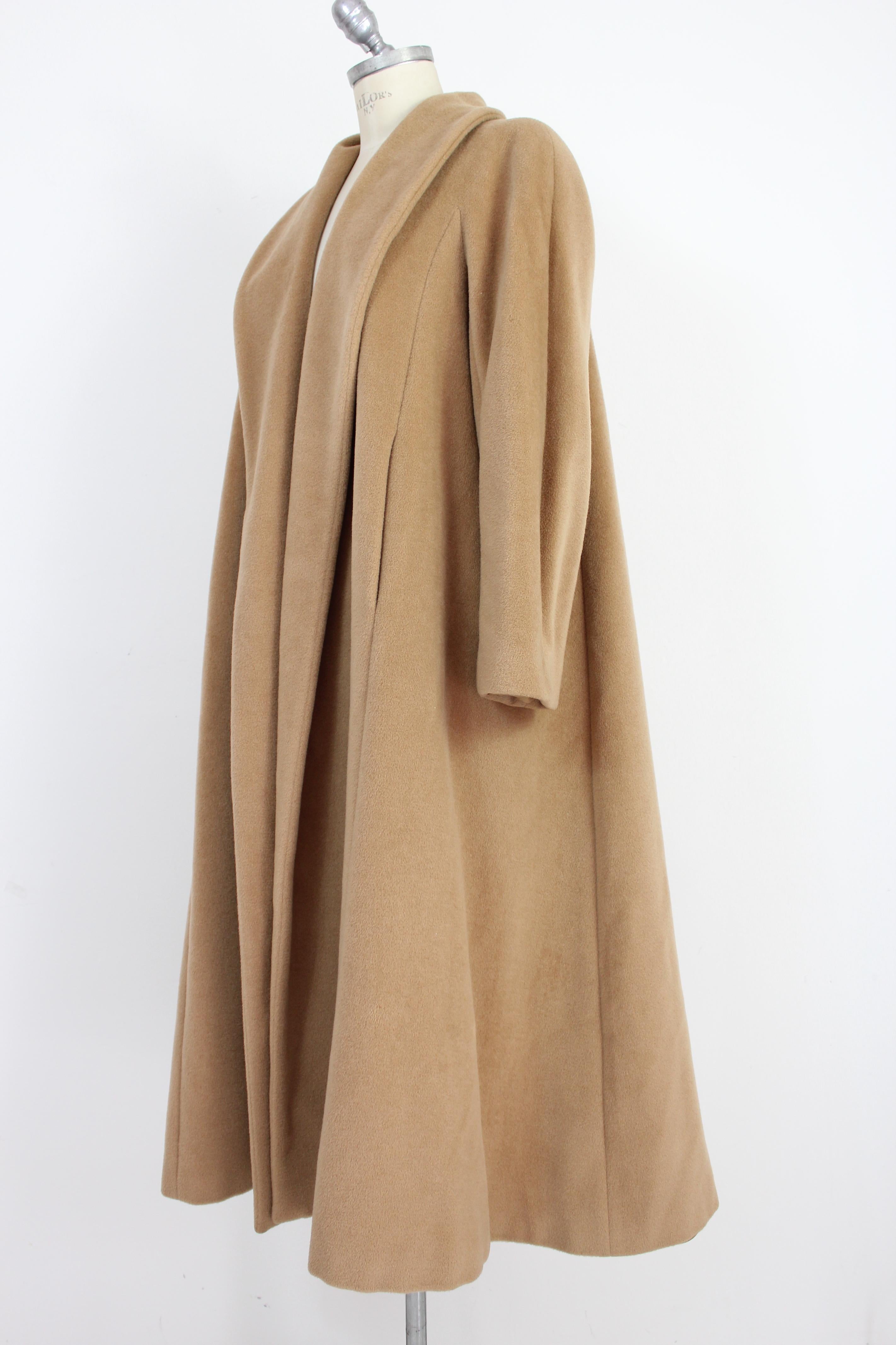 Women's Max Mara Beige Cashmere Wool Oversize Classic Coat