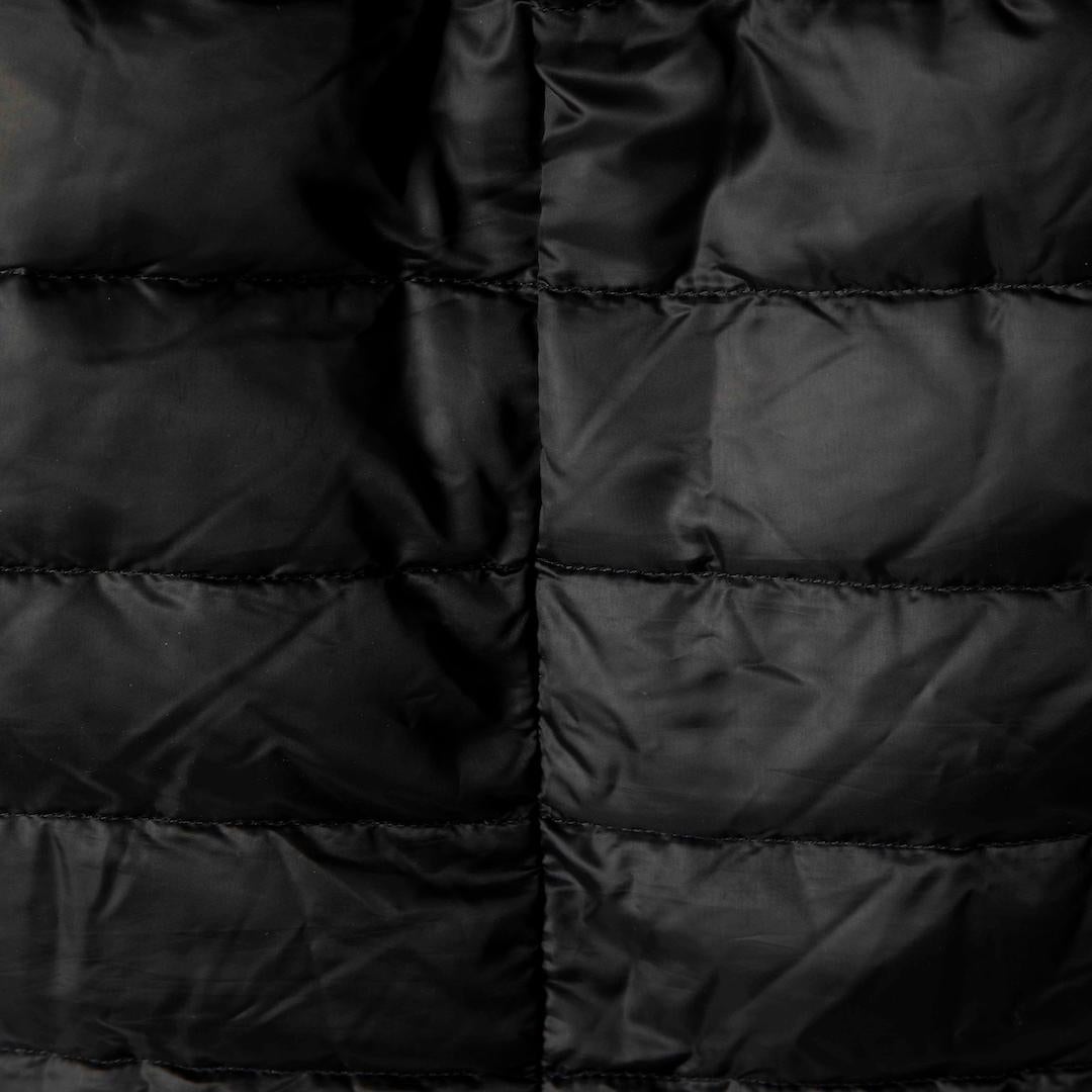 Women's Max Mara Black Collapsible Puffer Coat Size S For Sale