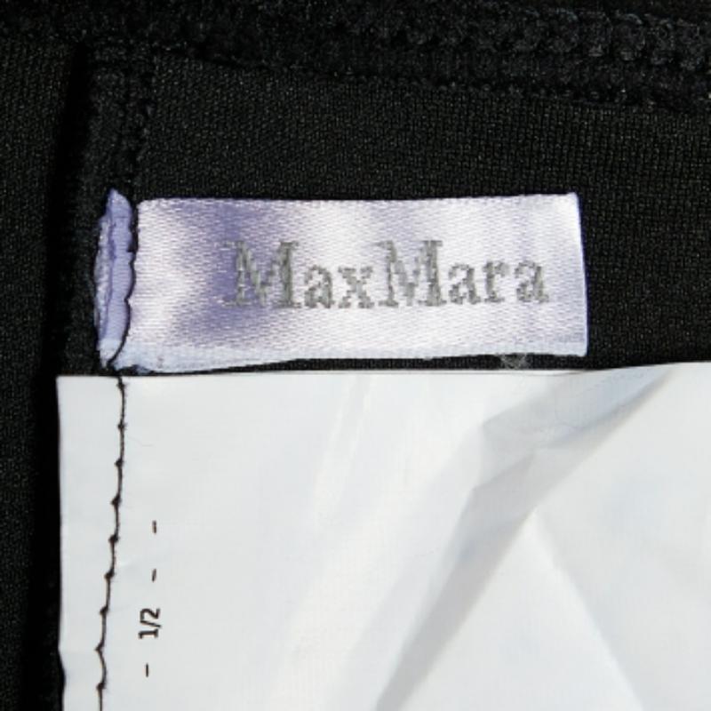 De las mujeres Max Mara Leggings de ante negro S en venta
