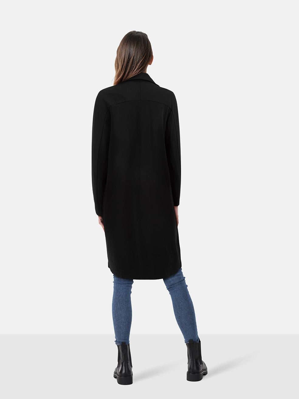 CONDITION is Very Good. Hardly any visible wear to jacket is evident on this used MaxMara designer resale item. The item is missing its waist belt.
 

 Details
 

 

 Black
 

 Viscose
 

 Coat
 

 Mid length
 

 Open front
 

 2x Side pockets
 

