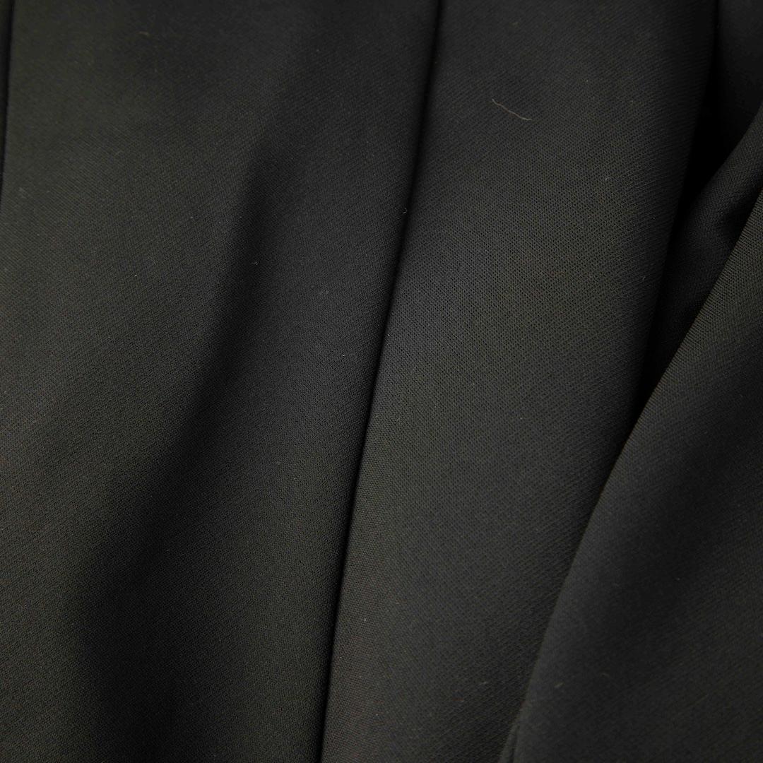 Max Mara Black Mid Length Open Front Coat Size L In Good Condition For Sale In London, GB