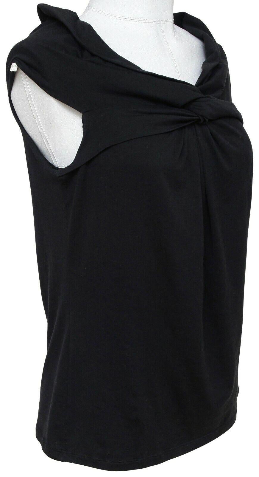 GUARANTEED AUTHENTIC MAX MARA BLACK COTTON STRETCH PULLOVER TOP


Design:
• Black stretch cotton pullover top.
• Cap/sleeveless.
• Draping at neckline.
• Attached netting type sport bra.
• Very comfortable.
   
Size: M

Material: 95% Cotton, 5%