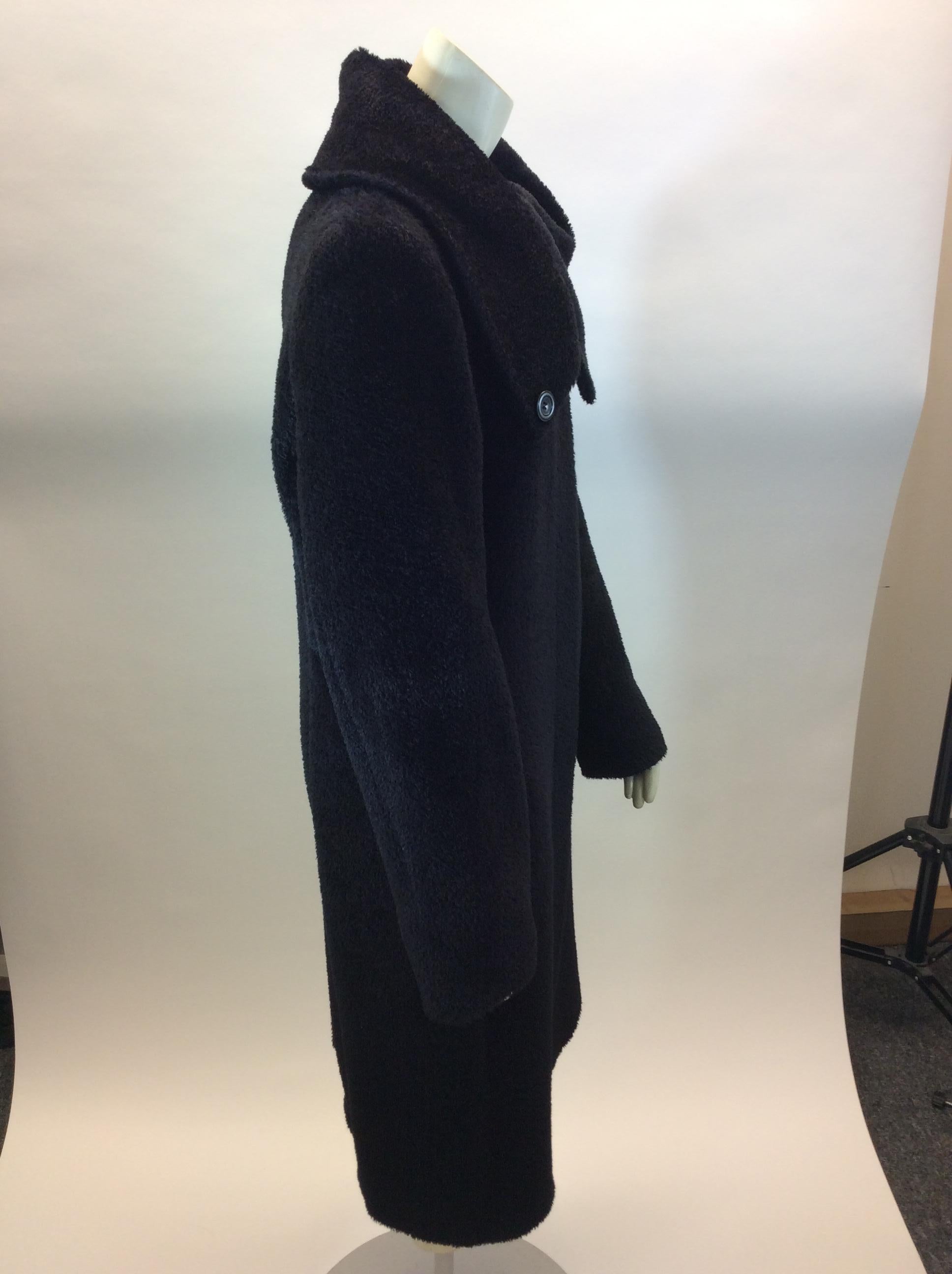 Women's Max Mara Black Wool Coat For Sale